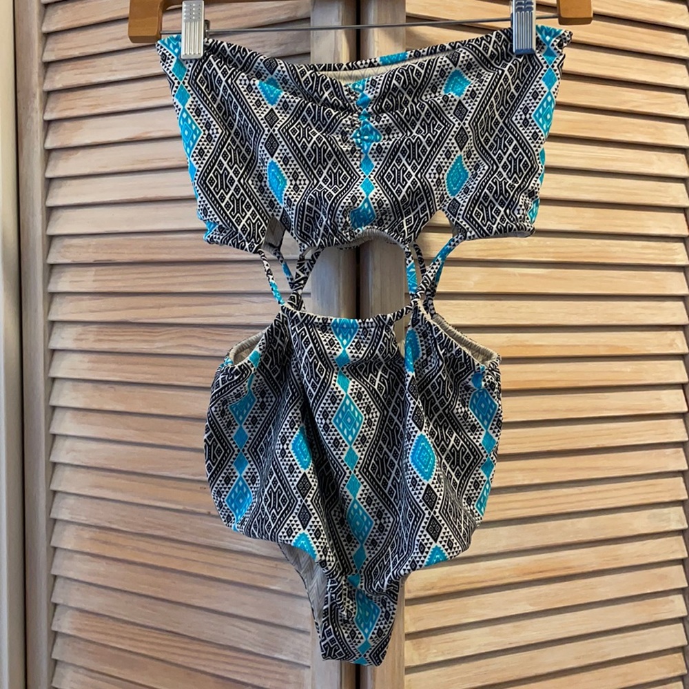 Rare Vintage Acacia Strapless One Piece